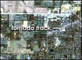 Tornado Track Across Indiana and Kentucky