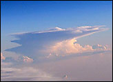 Anvil Tops of Thunderstorms