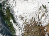 Winter Storms Lash the Western United States
