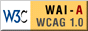 Level A conformance icon, 
		          W3C-WAI Web Content Accessibility Guidelines 1.0