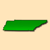 Image: Tennessee state map