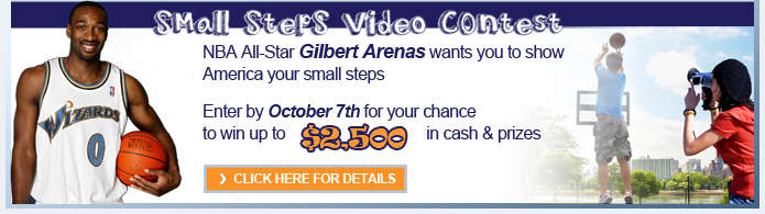 Small Step Video Contest. Click here for more details.