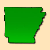 Image: Arkansas state map