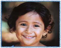 Photo of smiling young girl