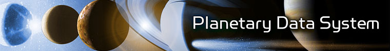 Planetary Data System Banner