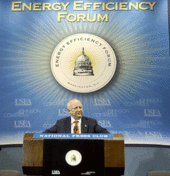 Secretary Bodman addresses the USEA Energy Efficiency Forum