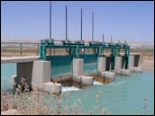 Photograph of Sluice Gates