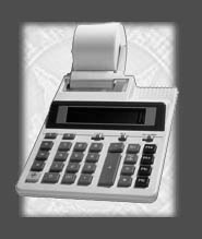 a printing calculator - still a useful tool in accountancy