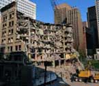 Photo of demolished building