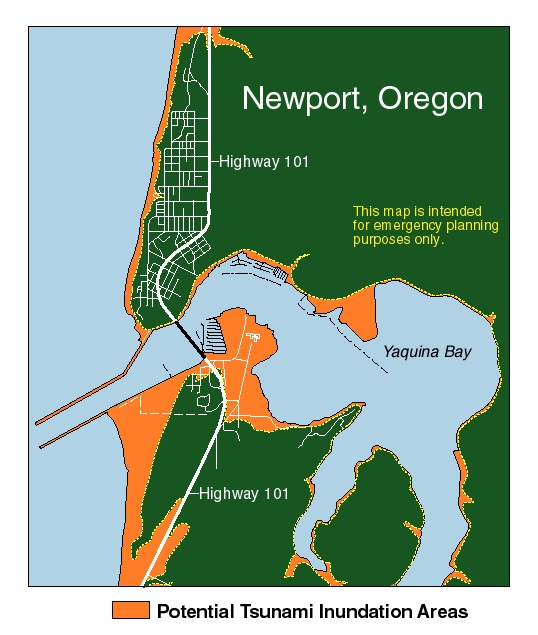 Newport Inundation Map