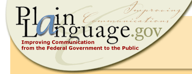 Plain Language: Improving Communication from the Federal Government to the Public