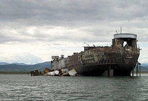 LST 642 in Demarcation Bay
USFWS photo