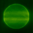 [image of ratio of 2002 SOHO EIT calibration exposures]