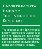 : The mission of the Environmental Energy Technologies Division is to perform research and development leading to better energy technologies and the reduction of adverse energy-related environmental impacts.