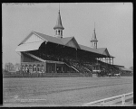 exterior of the grandstand at Churchill Downs