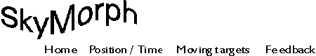 Links to SkyMorph Interfaces and Feedback