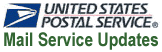 USPS Mail Service Updates