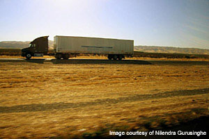 Truck over Prairie