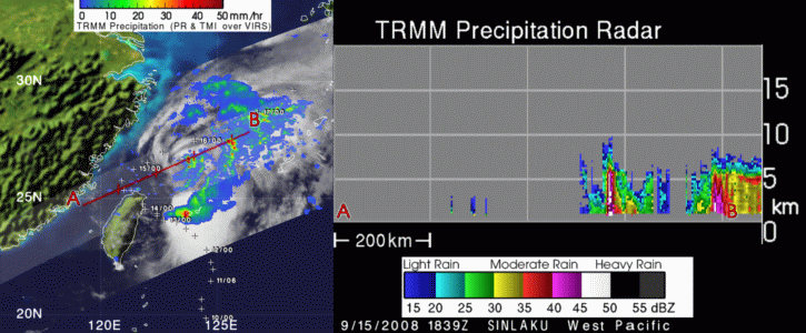 Link to latest tropical cyclone Precipitation Radar image