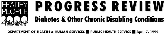Diabetes & Other Chronic Disabling Conditions Progress Review banner