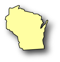 Wisconsin State Outline