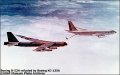 Boeing B-52H refueled by KC-135