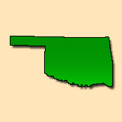 Image: Oklahoma state map