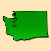 Image: Washington state map