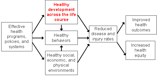 Draft logic model for population health improvement