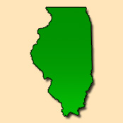 Image: Illinois state map