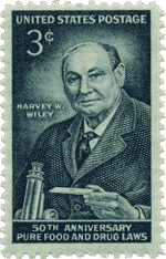 Harvey W. Wiley Commemorative stamp