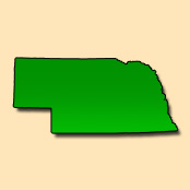 Image: Nebraska state map
