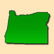 Image: Oregon state map