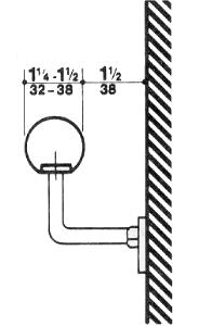 Figure 39(a) - Size and Spacing of Handrails and Grab Bars - Handrail