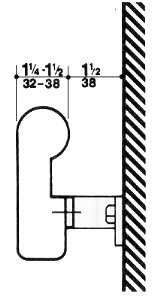 Figure 39(b) - Size and Spacing of Handrails and Grab Bars - Handrail