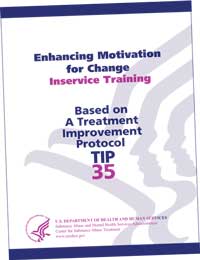 cover of Enhancing Motivation for Change Inservice Training - click to view TIP 35