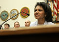 Secretary Rice Testimony before the House Armed Services Committee.[AP Photo by:Susan Walsh]