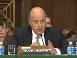 Deputy Secretary Negroponte testifies before the Senate on July 31, 2008