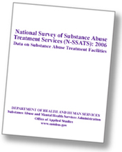 cover of National Survey of Substance Abuse Treatment Services (N-SSATS): 2006 - click to view report