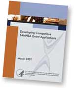 cover of Developing Competitive SAMHSA Grant Applications - click to view