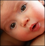 Photo: Breastfeeding infant