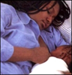 Image:  A mother breastfeeding