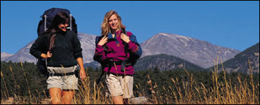 Photo: Two women hiking