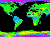 Global Image of Land Surfaces