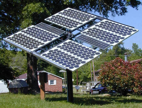 Photovoltaic system n a home and home business.