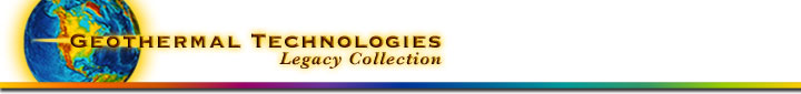 Geothermal Technologies Legacy Collection 