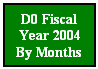 D0 Run II Fiscal Year from 1 October 2003