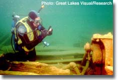 diver investigating the Monhansett