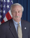 Photo of Sean O'Keefe , NASA Administrator. Photo credit, the White House