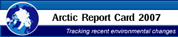 Arctic Report Card 2007